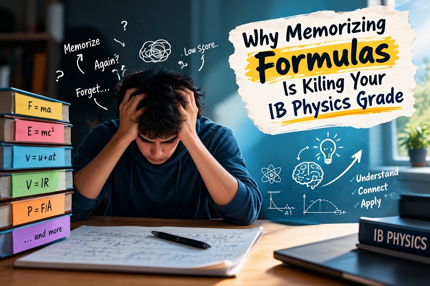 Why Memorizing Formulas Is Killing Your IB Physics Grade