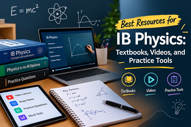 Best Resources for IB Physics: Textbooks, Videos, and Practice Tools